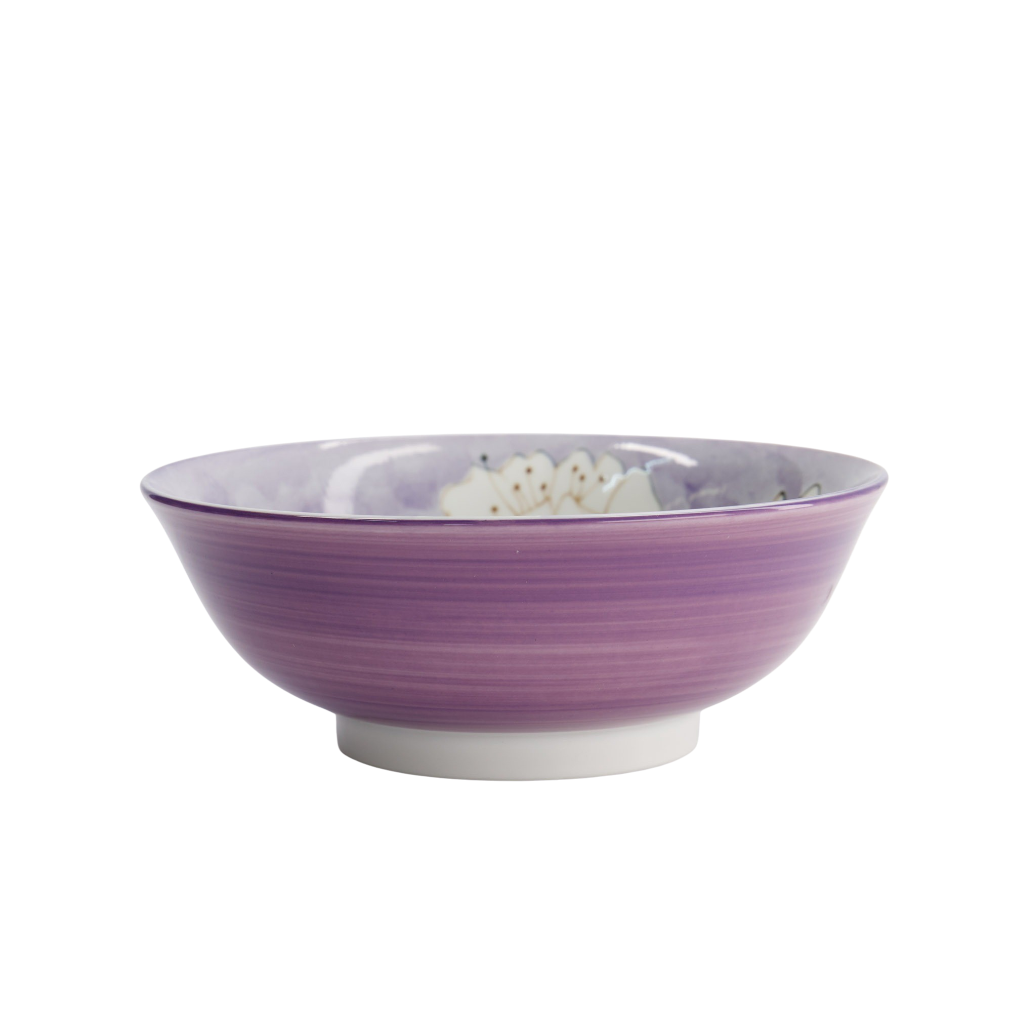 Sakura Ramen skål, lilla - Ø19,5 cm.